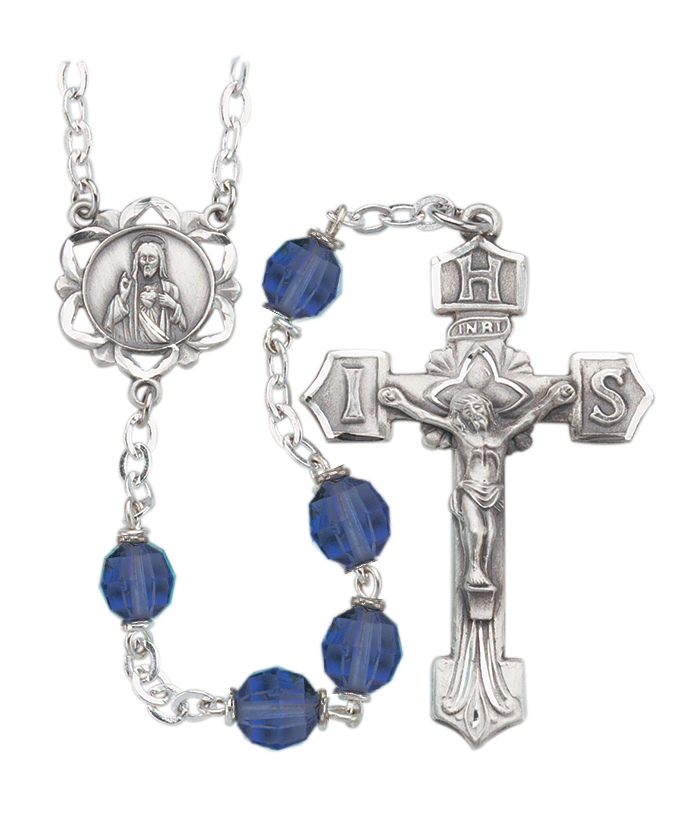 Aurora Borealist Blue Rosary