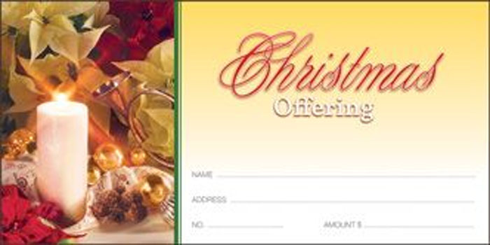 Christmas Offering Envelopes