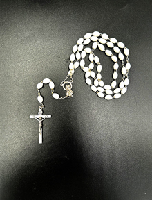 White Rosary