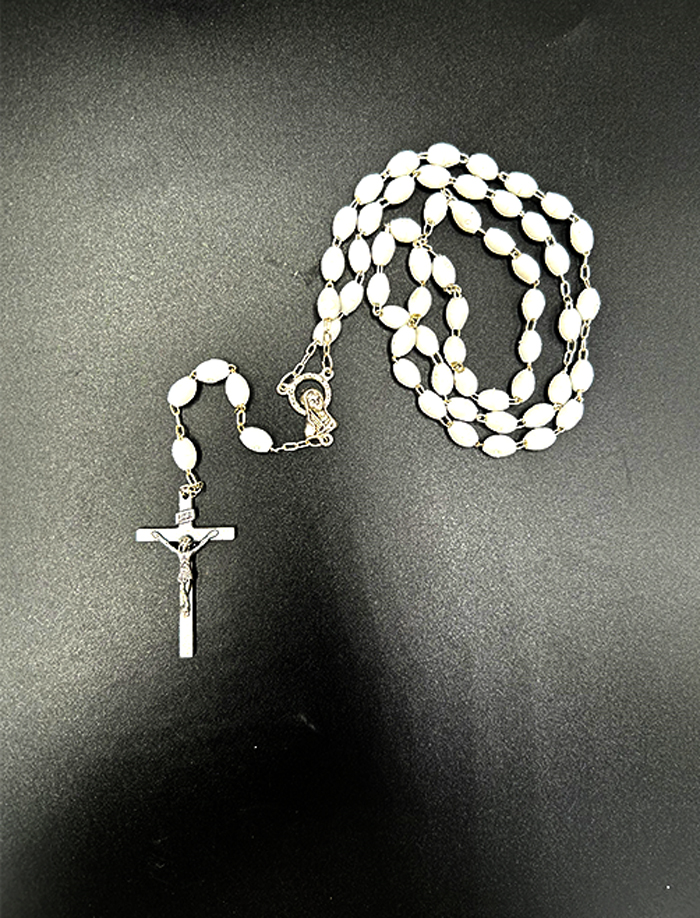 White Rosary