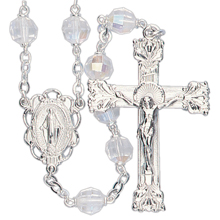 Silver Plated Rosary
