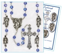 Archangel Design Medal Rosary
