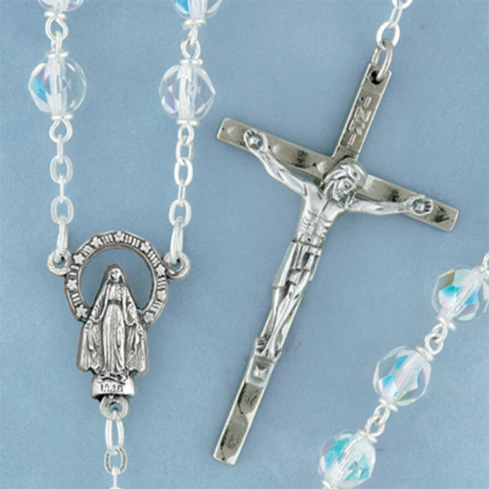 Crystal Aurora Borealis Rosary