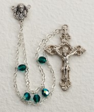 Ladder to Heaven Emerald Rosary