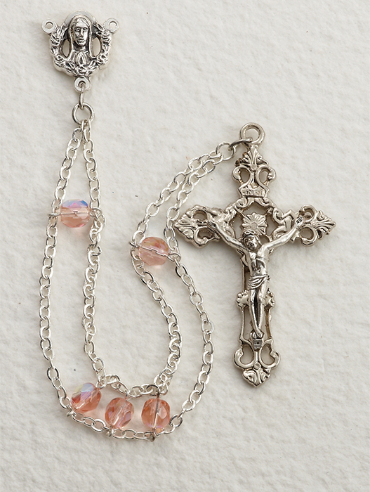 Ladder to Heaven Pink Rosary