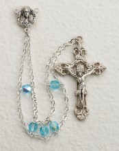 Ladder to Heaven Aqua Rosary