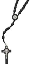 Black Wood St. Benedict Rosary