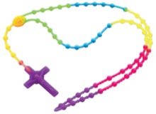 Multi-Color Flexible Silicon Rosary