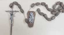 Large Wooden Wall Rosary