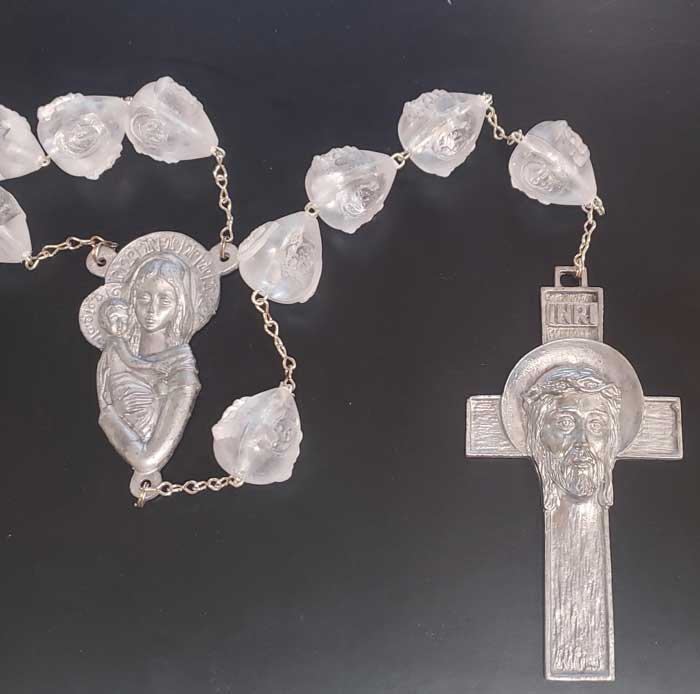 Large Crystalite Wall Rosary