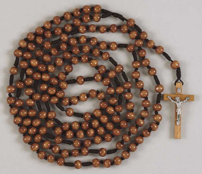 15 Decade Wood Wall Rosary