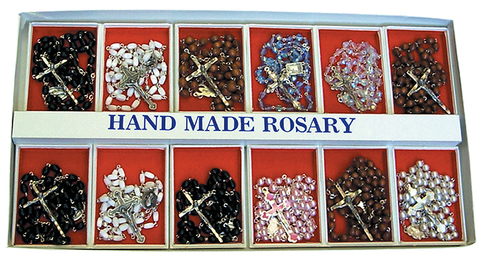 Assorted Rosary Display