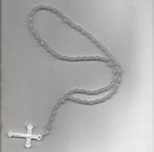 Luminous Plastic Bead Rosary