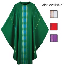 Plain Neck Terra Fabric Chasuble