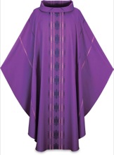 Roll Collar Chasuble