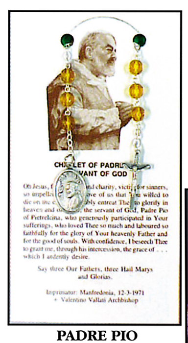 Padre Pio Chaplet