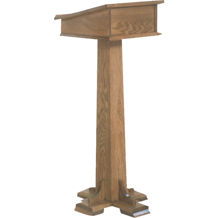 One Shelf Lectern