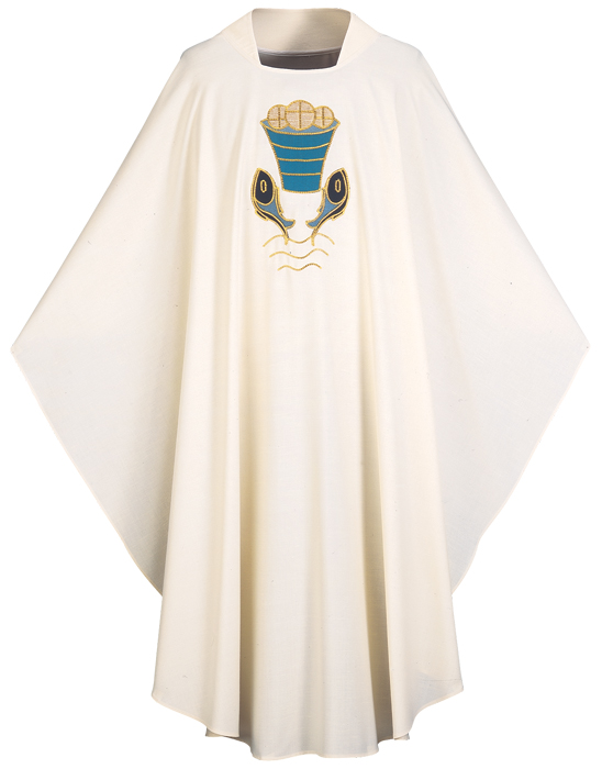 Loaves and Fish Gothic Chasuble