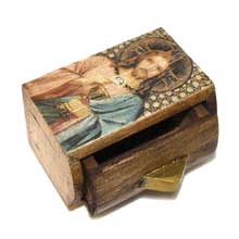 Sacred Heart Rosary Box