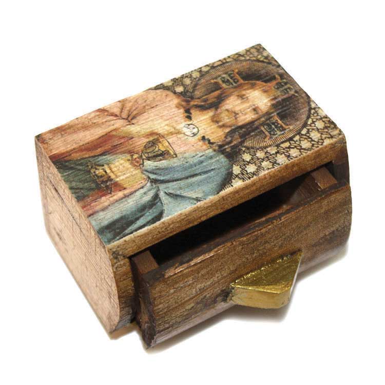 Sacred Heart Rosary Box