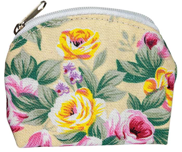 Brocade Tapestry Rosary Case