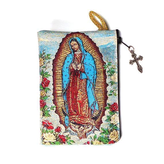 Guadalupe Rosary Pouch