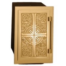 Cross Design Wall Mount Tabernacle