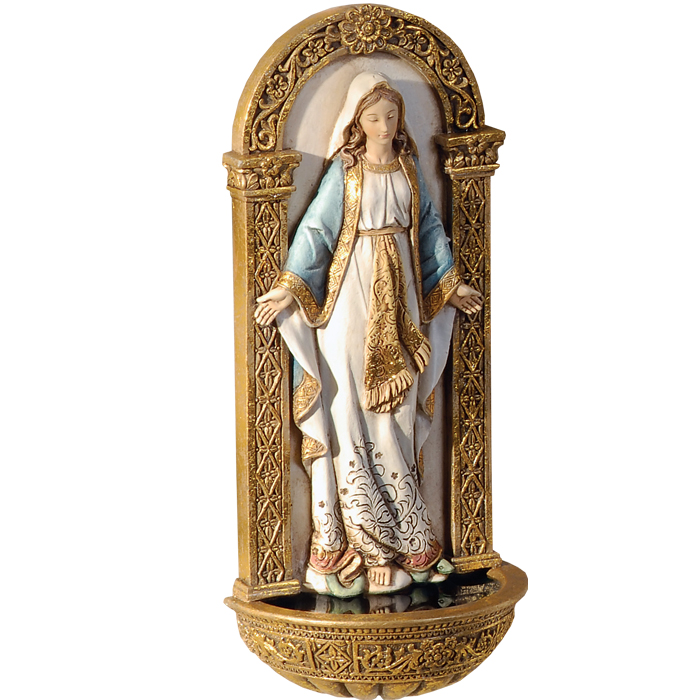 Our Lady of Grace Holy Water Font