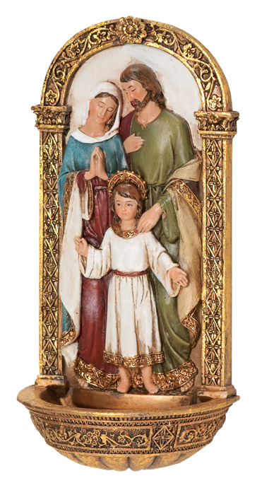 Holy Family Holy Water Font