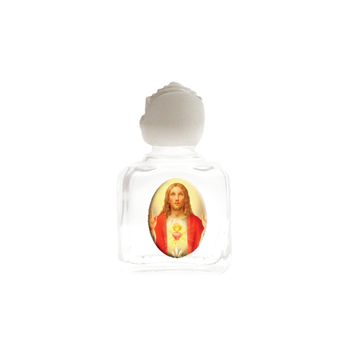 Sacred Heart of Jesus Holy Water bottle