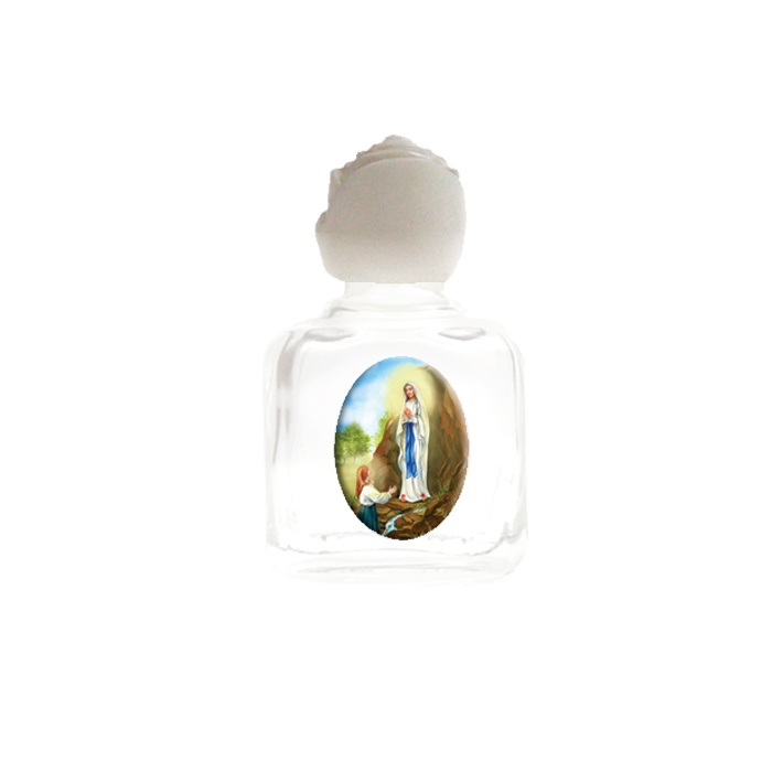 Our Lady of Lourdes Holy Water Bottle