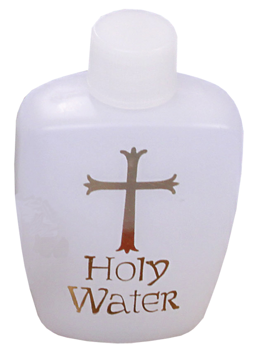 Cross Holy Water Bottle