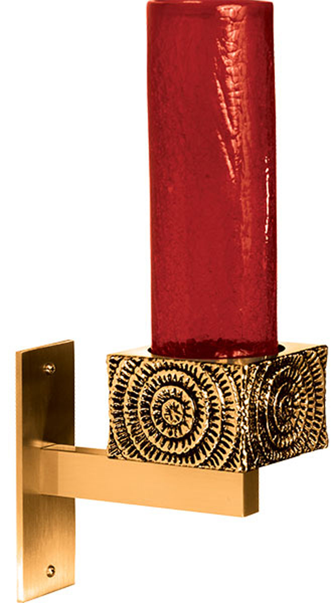 Satin Bronze Wall Sanctuary Lamp