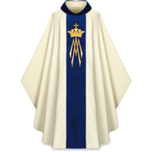 Gothic Cut Marian Chasuble