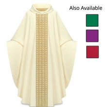Brugia Gothic-cut Chasuble