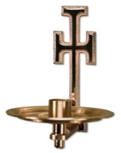 Bronze Wall Candlestick