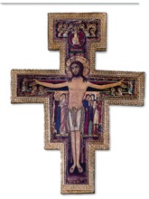Franciscan Wood Crucifix