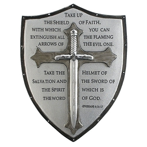 Armor of God Shield Wall Plaque