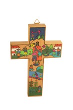 Christ of the Community Wooden Wall Cross