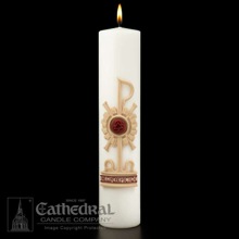 Holy Trinity Christ Pillar Candle