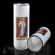 Divine Mercy Full Color 6 Day Glass Globes