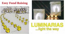 Luminaria Community Candle and Bag