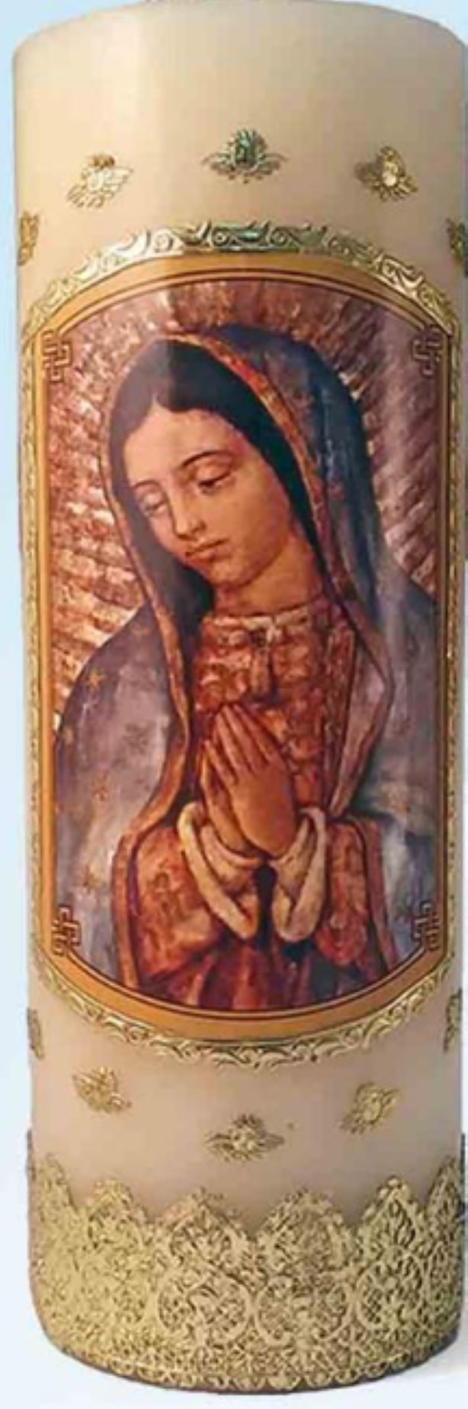 12" x 4" Our Lady of Guadalupe