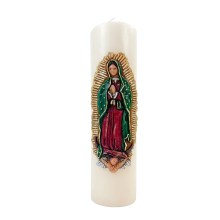 Guadalupe home paschal candle