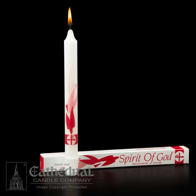 Confirmation Sacramental Candle 7/8" x 10 1/4"