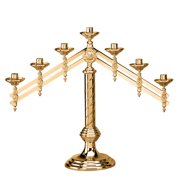 Adjustable Altar Candelabra