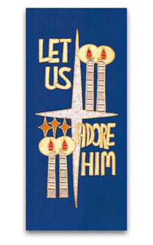 Let Us Adore Him Tapestry