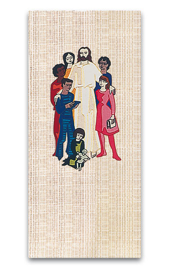 Jesus with Children Tapestry