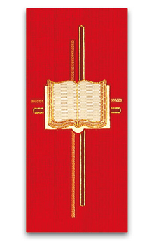 Holy Bible with Cross Lectern Cover