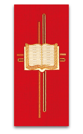 Holy Bible with Cross Lectern Cover